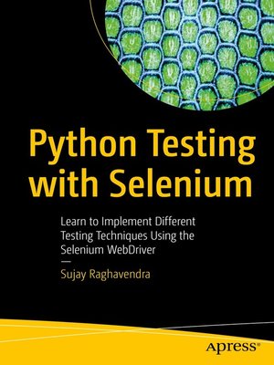 cover image of Python Testing with Selenium